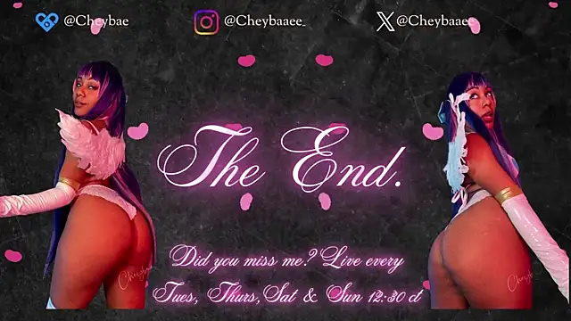 Cheybaaee live cam on StripChat