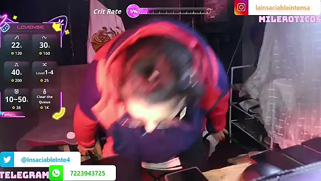 LaInsaciableIntensa webcam