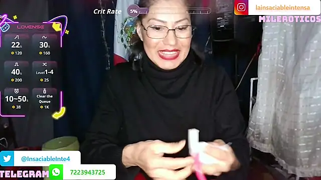LaInsaciableIntensa webcam