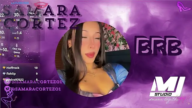SamaraCortez live cam on StripChat