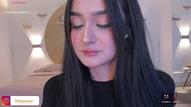 tokyohaskel (F teen) - 50 sec deepthroat with dildo🔥