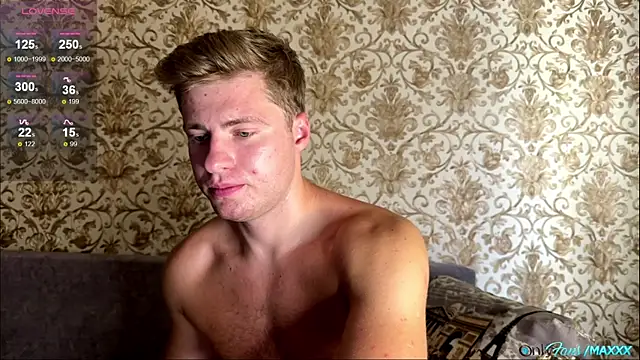 maxhornyblondieman (M young) - Cumshow