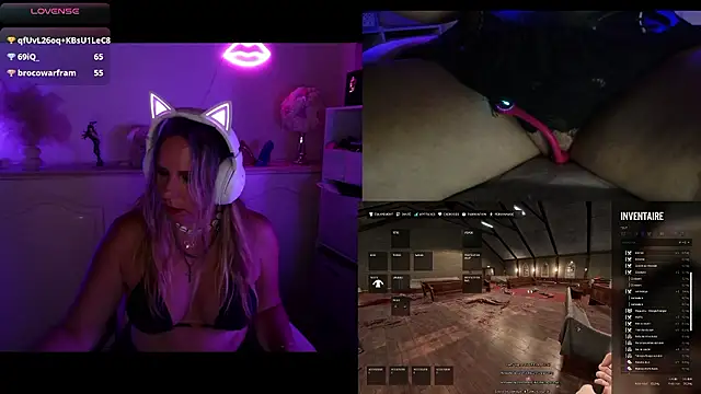 Angie-night webcam