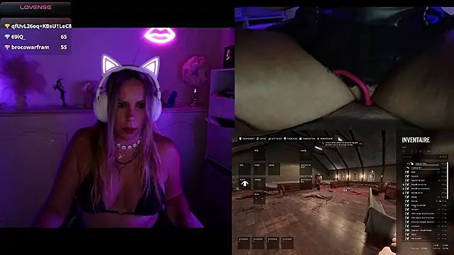 Angie-night webcam