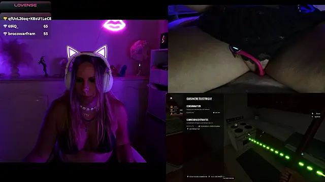 Angie-night webcam