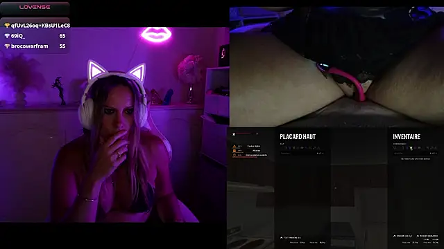 Angie-night webcam