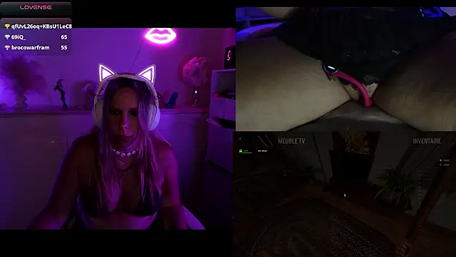 Angie-night webcam