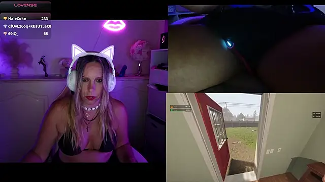 Angie-night webcam