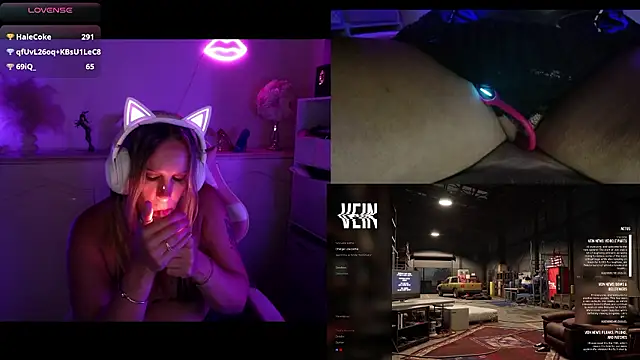 Angie-night webcam