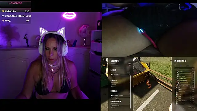 Angie-night webcam