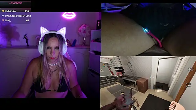 Angie-night webcam