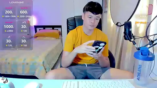 clarkdangerous (Ask my age) - 4th cum #asian #gay #lovense #daddy