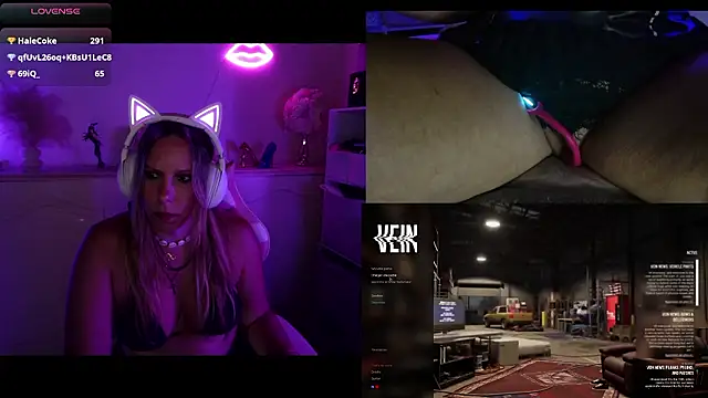 Angie-night webcam