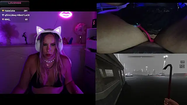 Angie-night webcam