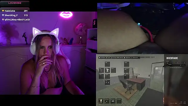 Angie-night webcam
