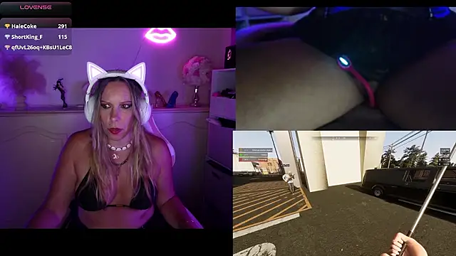 Angie-night webcam