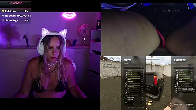 Angie-night webcam