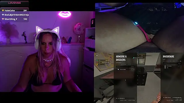 Angie-night webcam