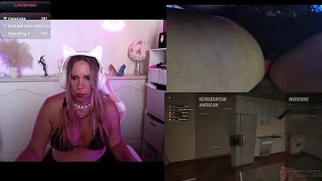 Angie-night webcam