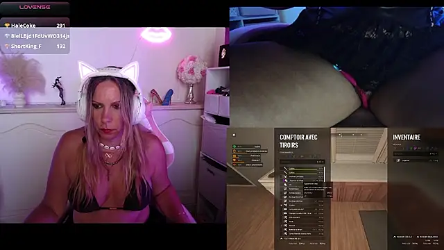 Angie-night webcam
