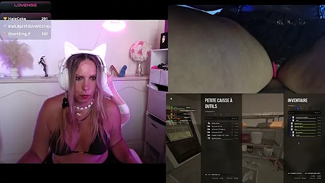 Angie-night webcam