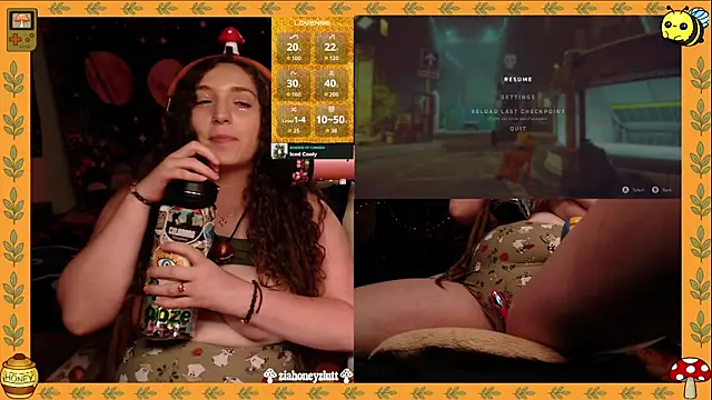 ziahoneyzlutt webcam