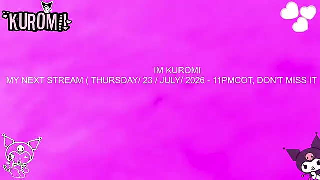 kuromi69 live sex cam