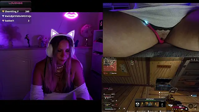 Angie-night webcam