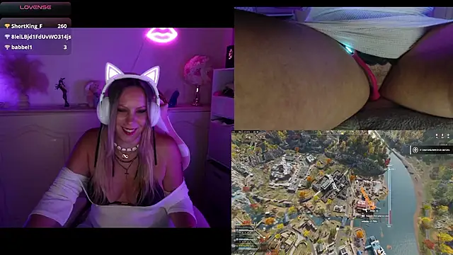 Angie-night webcam