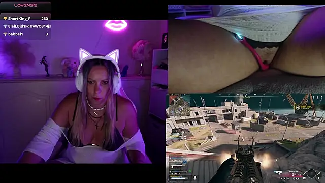 Angie-night webcam