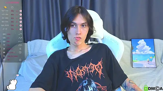bd_black (M twink) - take off my tshirt
