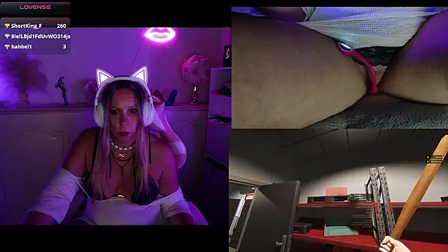 Angie-night webcam
