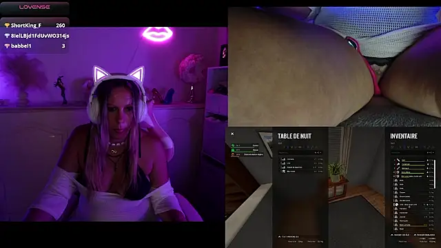 Angie-night webcam