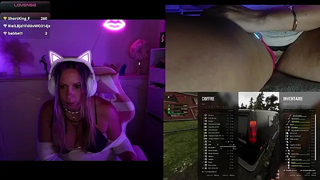 Angie-night webcam