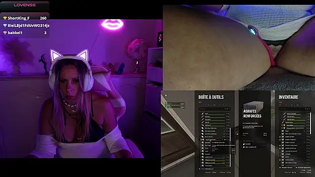 Angie-night webcam