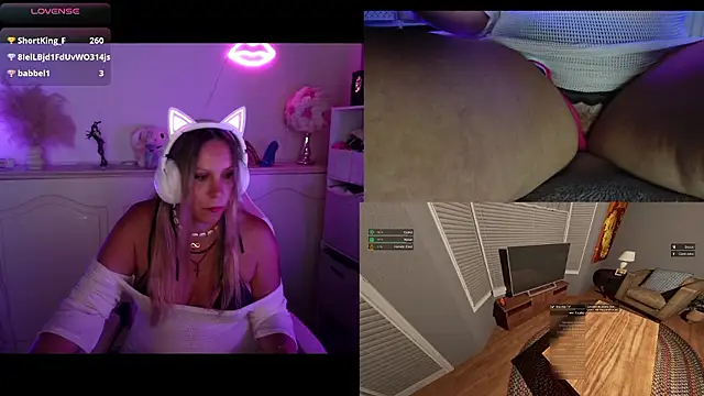 Angie-night webcam