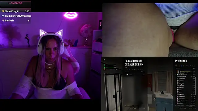 Angie-night webcam