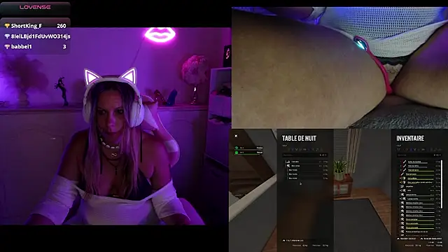 Angie-night webcam