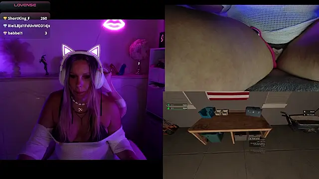 Angie-night webcam
