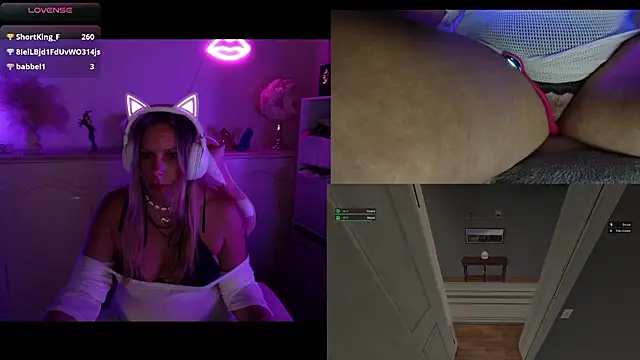 Angie-night webcam