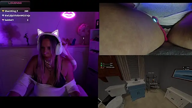 Angie-night webcam