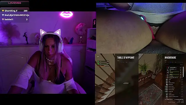 Angie-night webcam