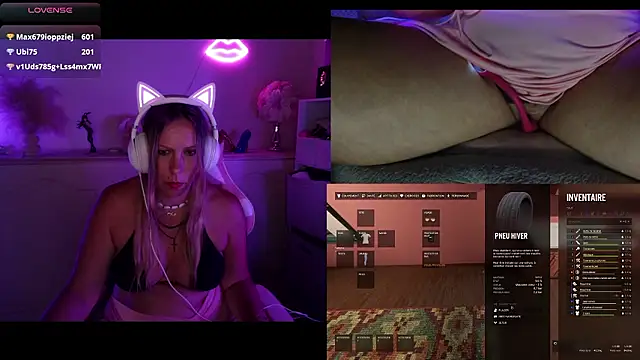 Angie-night webcam