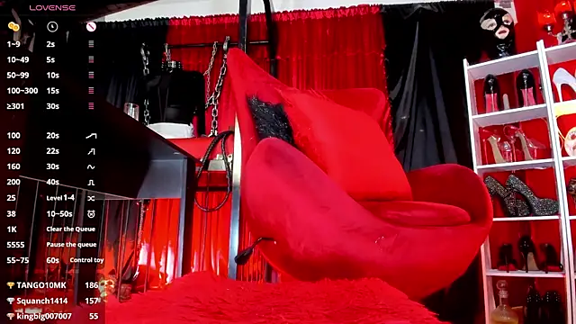 MistressAndre webcam