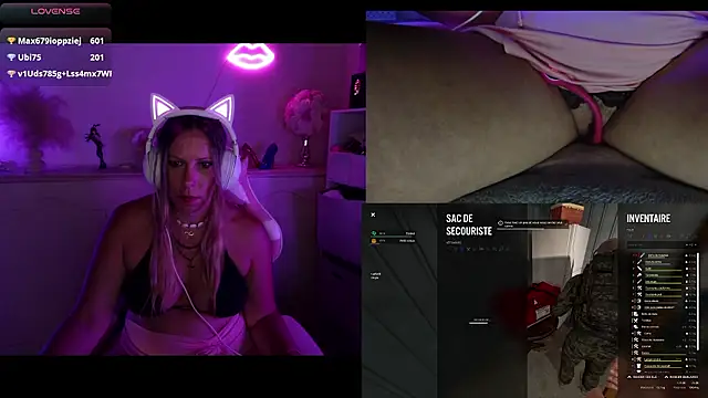 Angie-night webcam