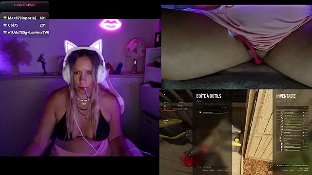 Angie-night webcam