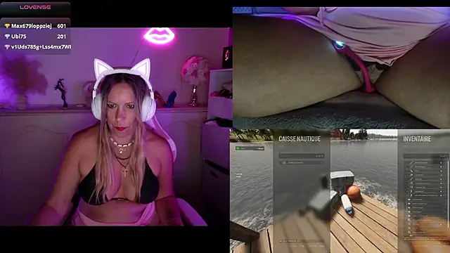 Angie-night webcam