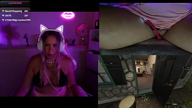 Angie-night webcam