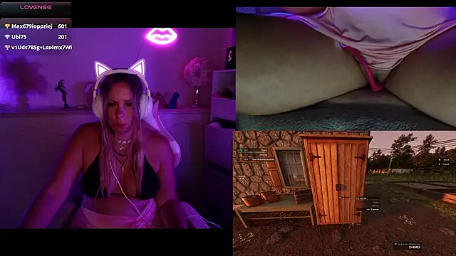 Angie-night webcam