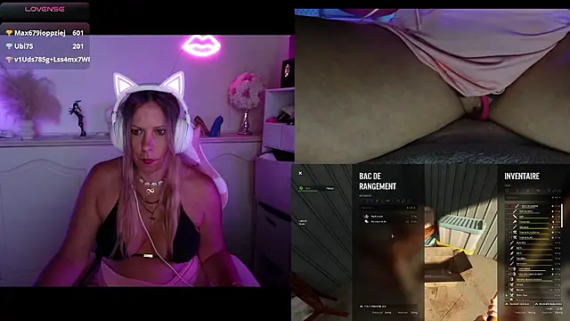 Angie-night webcam